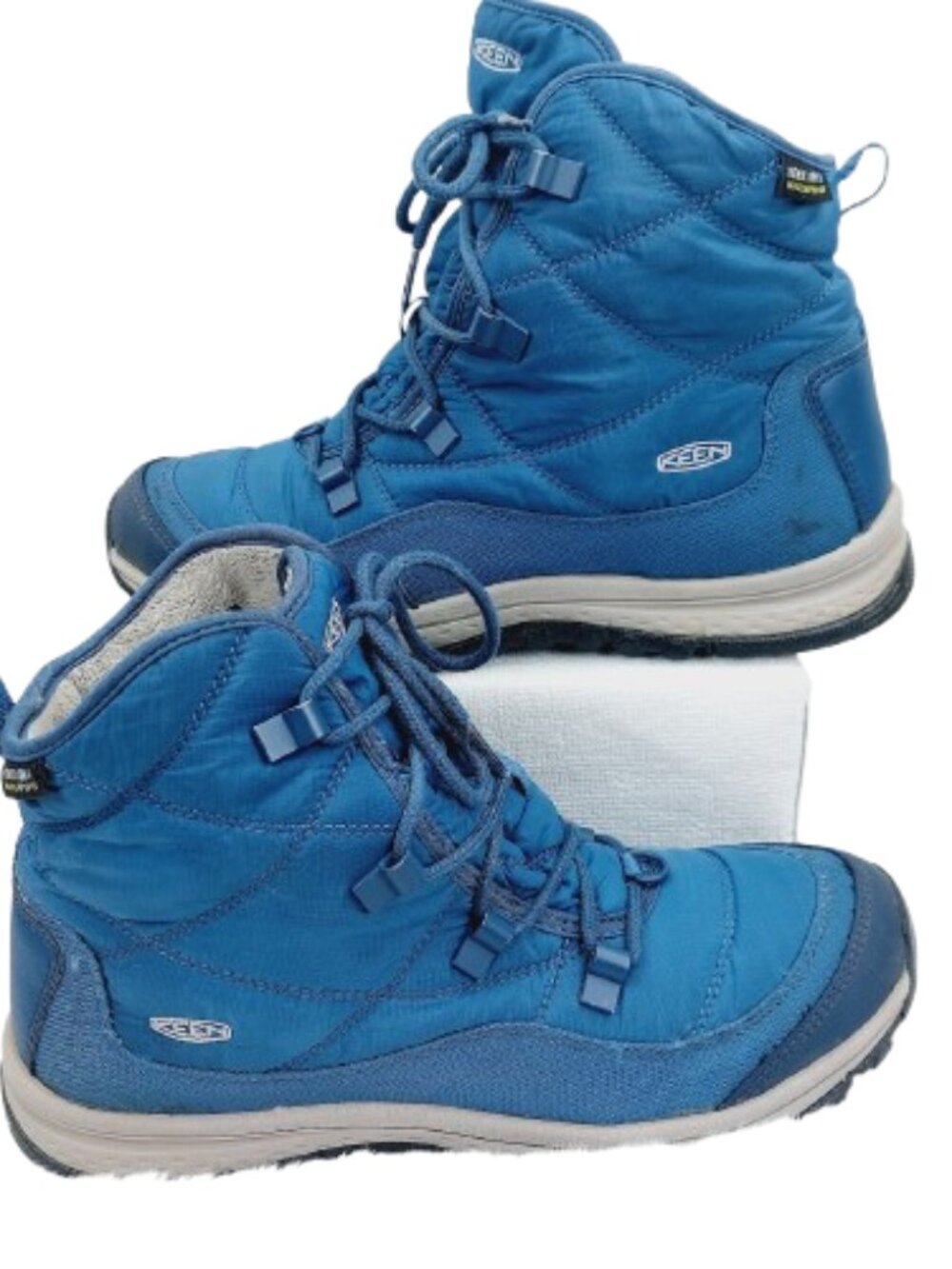 KEEN Women's Stellar Majolica Blue Terradora Ankle Waterproof Boots Size 9.5